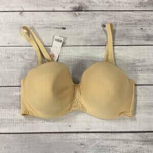 ABC American Breast Care Mastectomy Bra Womens 38B Beige Underwire 112 NEW